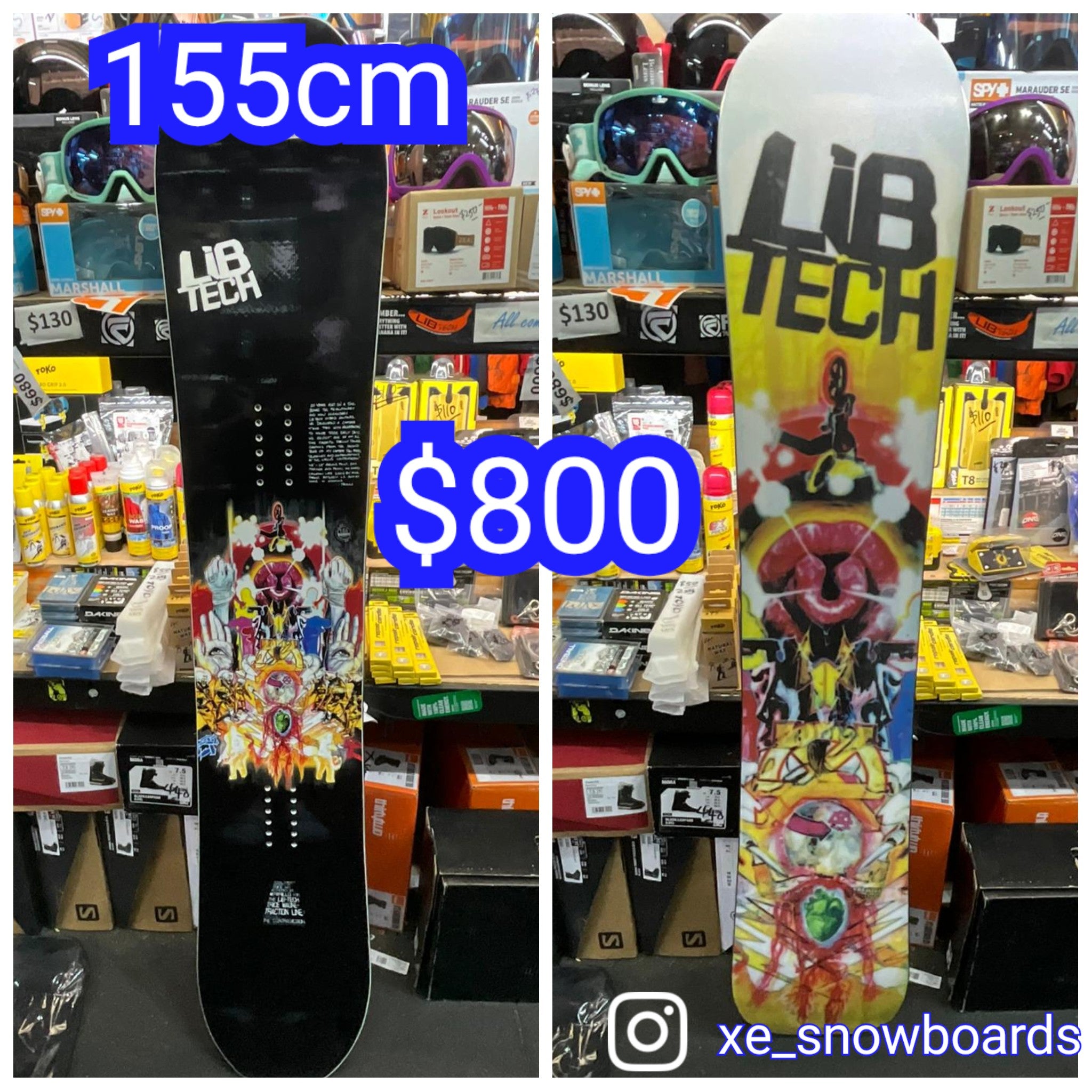 Lib Tech T Rice PRO 2025 model in 155cm – xe_snowboards