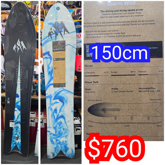 Jones STORM WOLF 150cm 2026 model