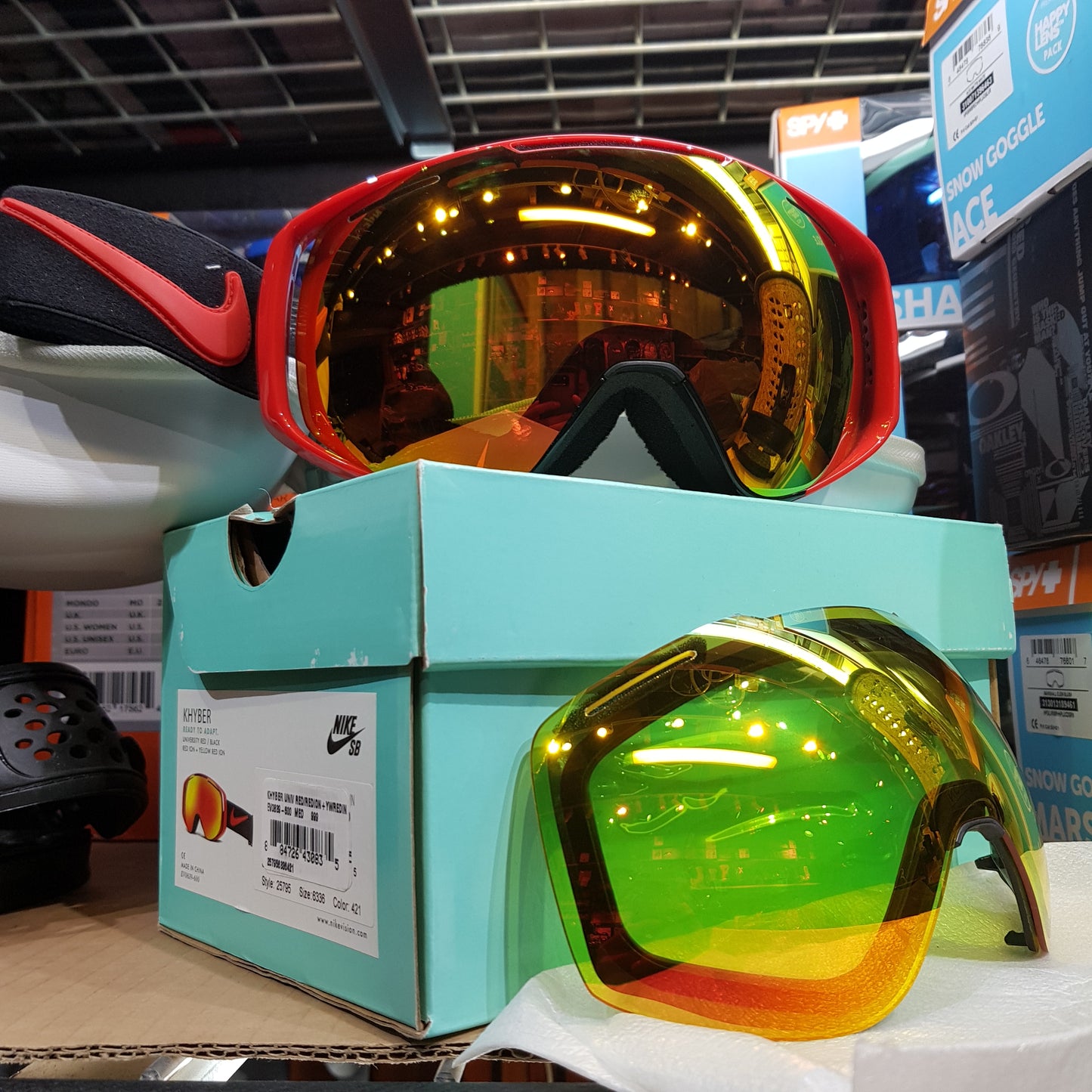 NIKE KHYBER goggles by Dragons with bonus lens