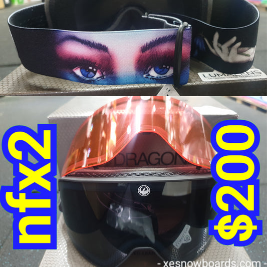 Dragons NFX2 lens, dragon goggles - magician