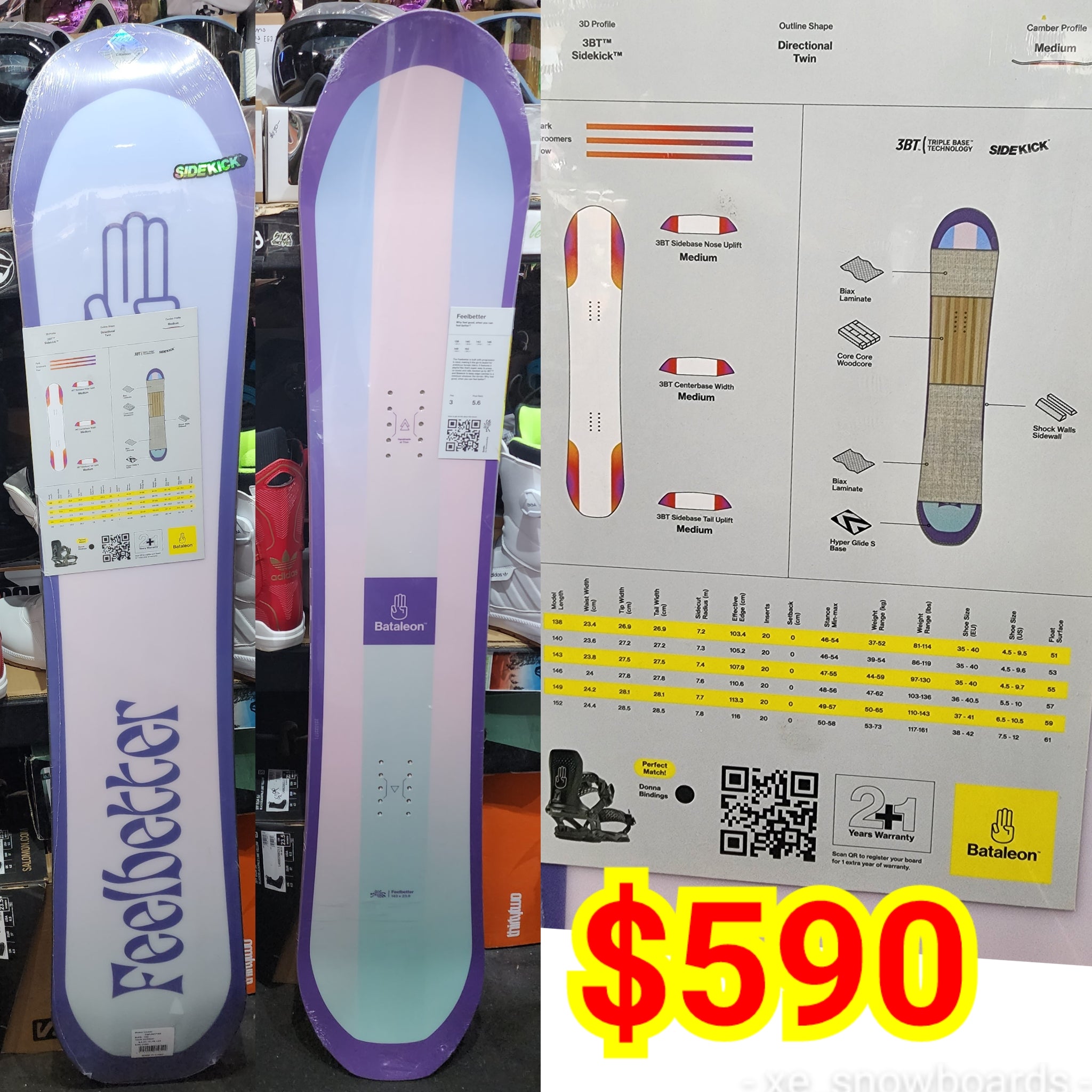 スノーボード Bataleon Feelbetter 152 3BT 21-22 Feelbetter 2025 | Bataleon Snowboards™ – Bataleon US