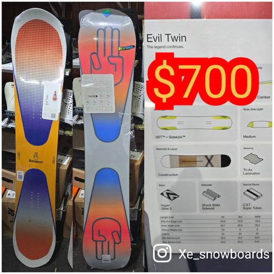 Bataleon Evil TWIN 2024 model 156wide