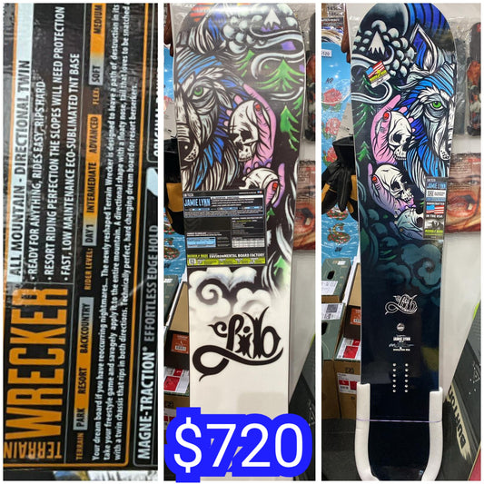 Lib Tech Terrain WRECKER 2025 model in 154 or 159cm