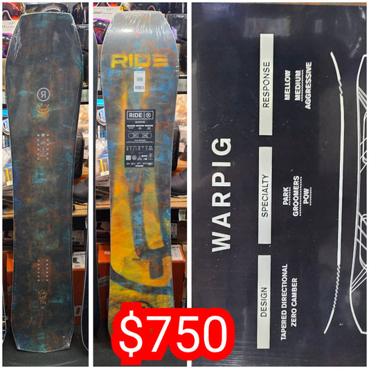 Ride WARPIG 2026 model  ** the TRANSWORLD AWARD winner **