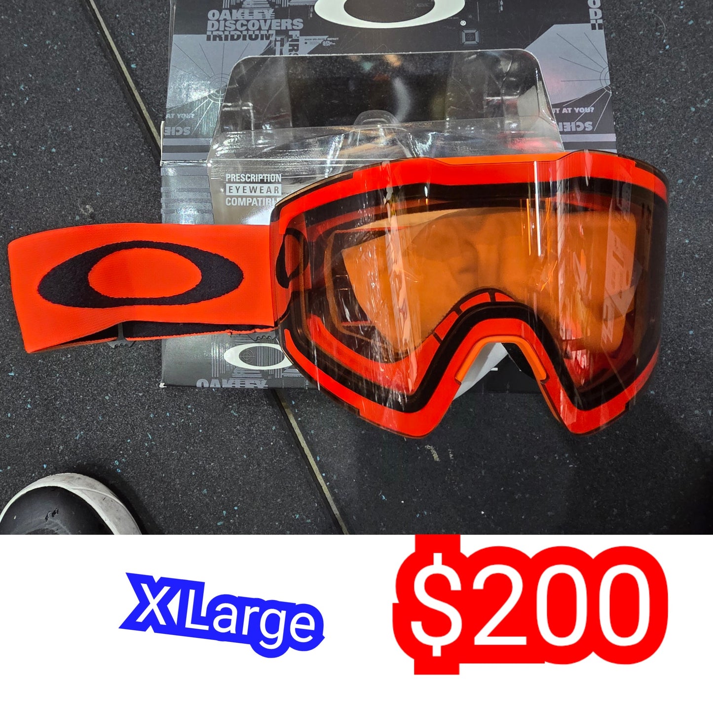 Oakley goggles FALL LINE M or L or XL size