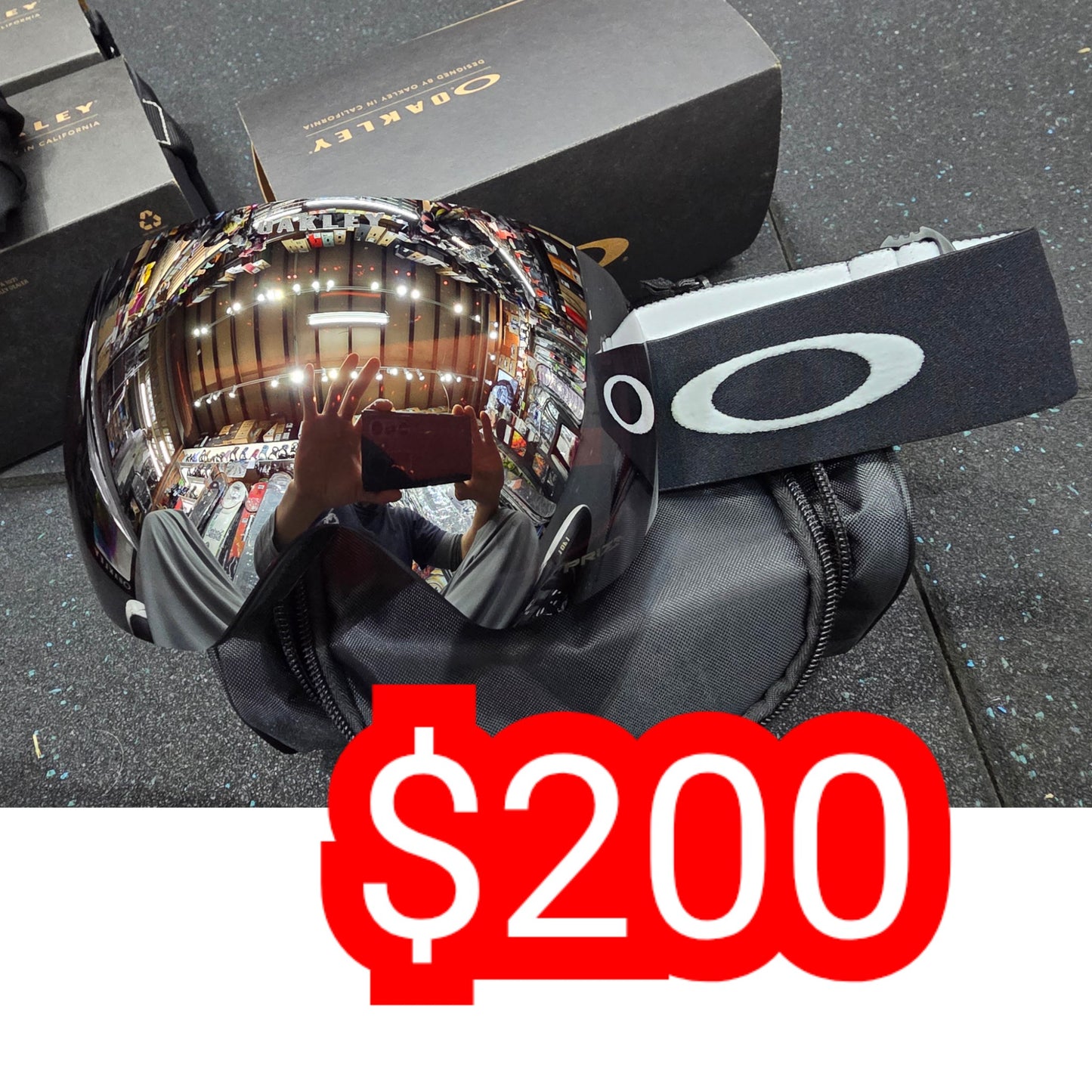 Oakley goggles Flight Decks M or L or XL size