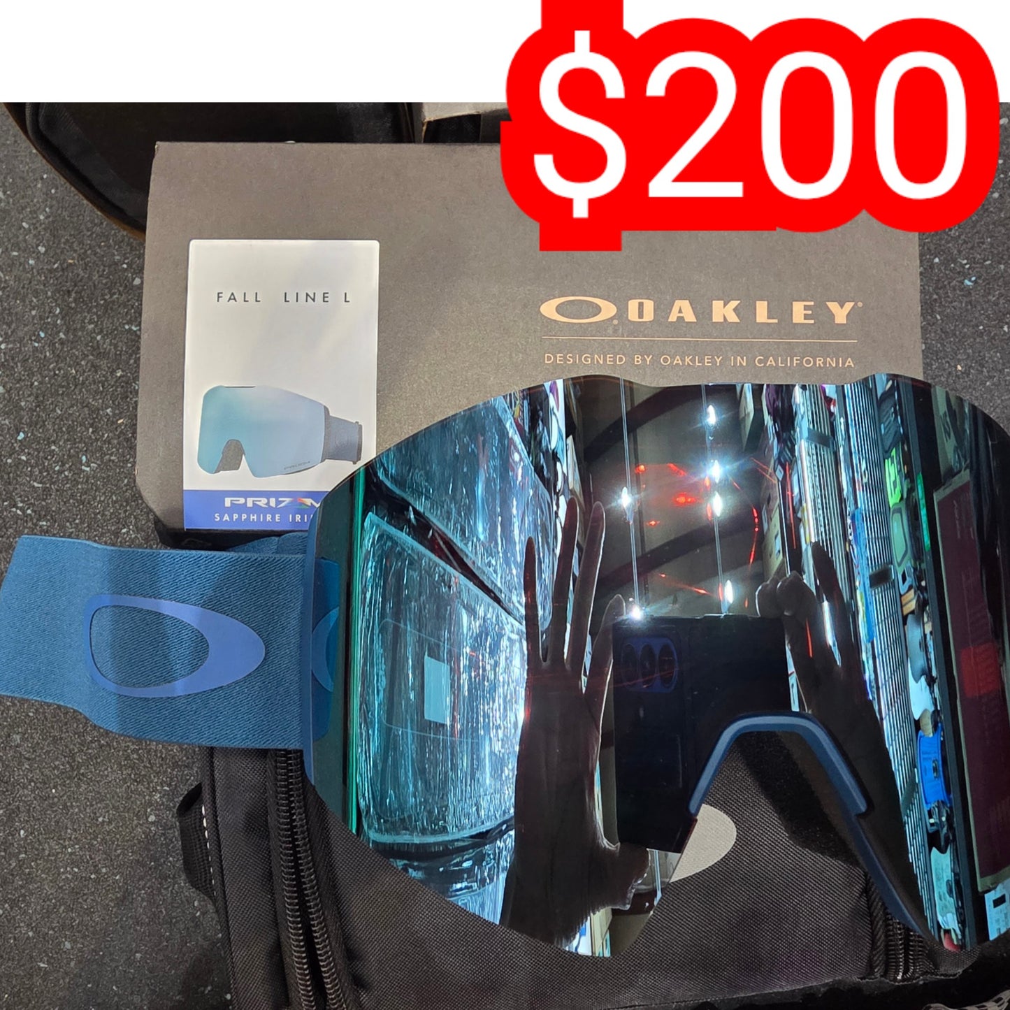 Oakley goggles FALL LINE M or L or XL size