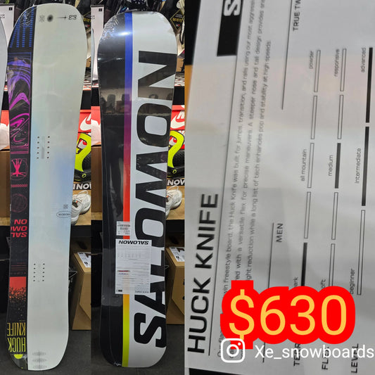 Salomon Huck Knife 2024 model 153cm