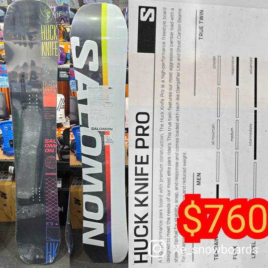 Salomon Huck Knife PRO model 2024 model 153cm 156cm