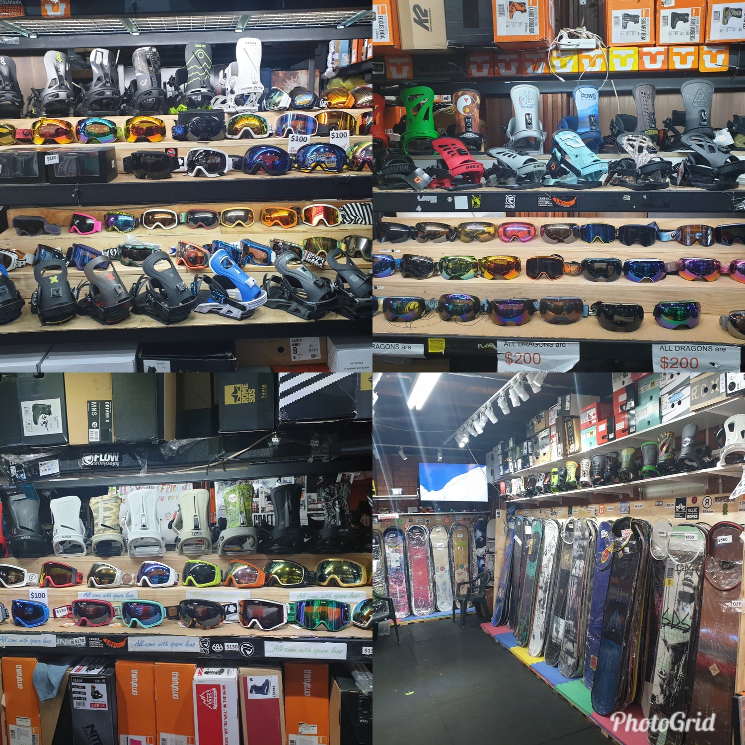 snowboard buying can be fun as demonstrated by E
