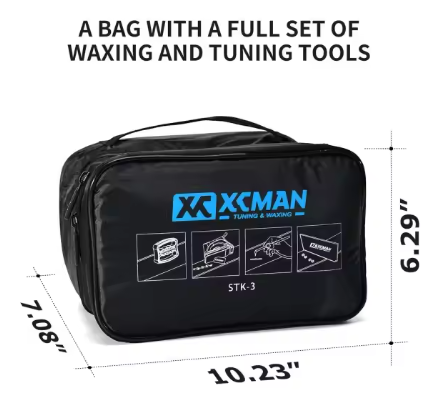 Complete Ski Snowboard Tuning Waxing Combo Kit with Waxing Iron Ski Wax Multi